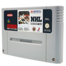 Super Nintendo • NHL Hockey 94 EA SPORTS PAL SNES Solo Cartuccia
