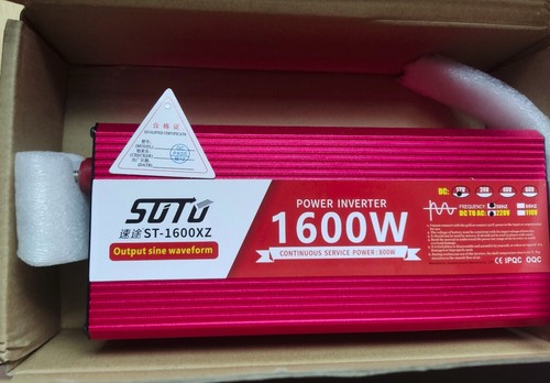 Inversor 12v 220v onda pura