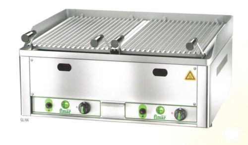 Griglia pietra lavica gas