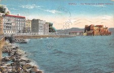 Cartolina Napoli Via Partenope