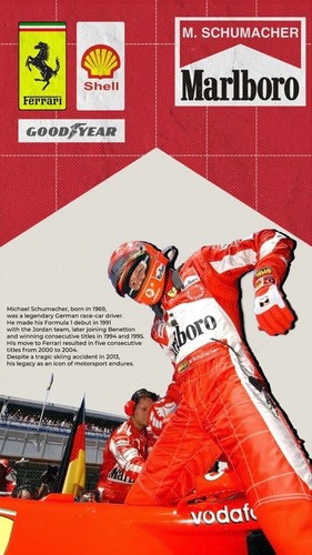 Poster michael schumacher - poster,
