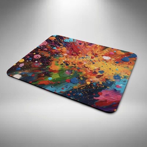Tappetino mouse splatter