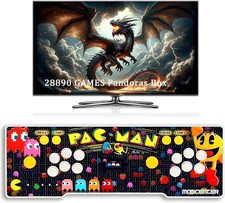 Console Retro.Console Arcade 3D .Arcade Console Di Gioco. Macchina Ricreativa Re