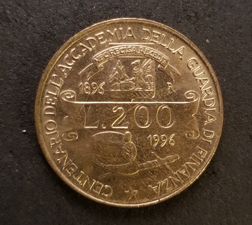 Moneta 200 lire centenario - 200,