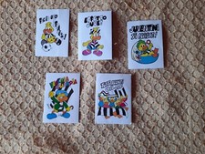 Lotto di 5 cards Juventino chi più gioca bianconero è! “Juventus”