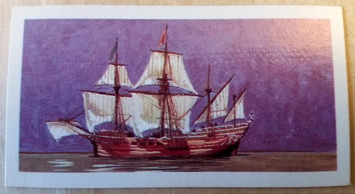 Brooke bond saga ships - of, card