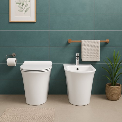 Sanitari bagno filo - , muro