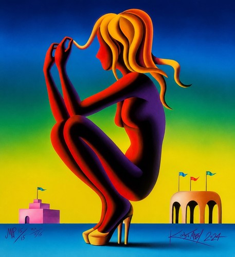 Mark kostabi fine art - fine,