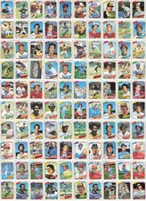 (100) 1980 Topps Lot MLB