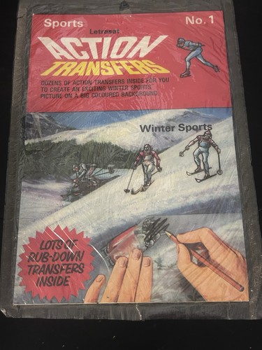 1968 letraset action transfers - letraset,