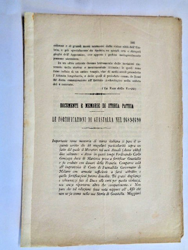 Fortificazioni guastalla - le,