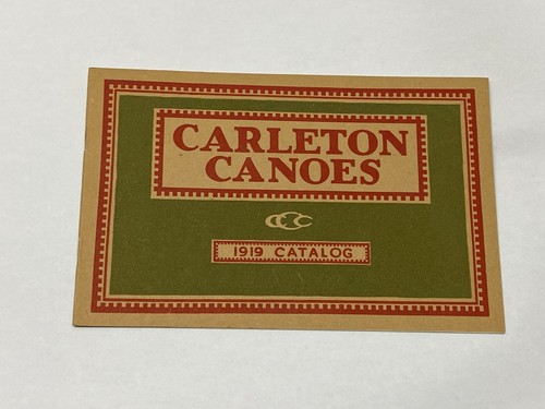1919 carleton canoa - carleton,