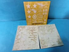 DECALS Sherman M4 A1 76 m/m ITALERI n 225  1;35  mezzi militari DA RECUPERO