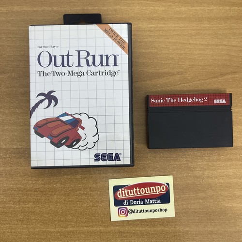 Out run sonic sega master - sonic, 2