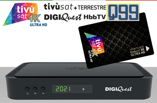 Decoder tivusat uhd - decoder, 4k