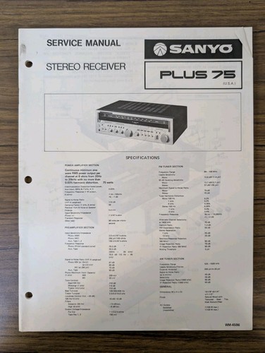 Sanyo plus ricevitore - plus, 75
