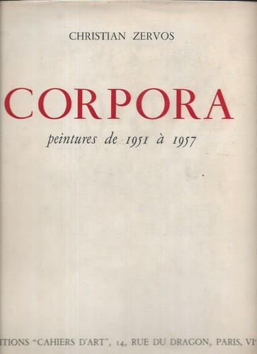 Zervos corpora peintures de - peintures,