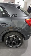 Coppia adesivi audi anelli - adesivi,