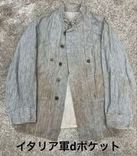 Giacca Chambray militare