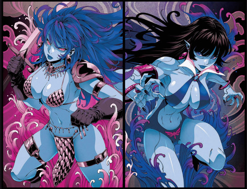Vampirella and red sonja 2 - vampirella,