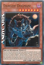 DANGER! DOGMAN! • (Pericolo! Uomo Cane!) • Super R • SOFU EN083 • 1Ed • Yugioh!