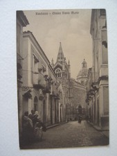 SICILIA : RANDAZZO (CT) CHIESA SANTA MARIA VIAGGIATA ANNO 1916 MOLTO BELLA