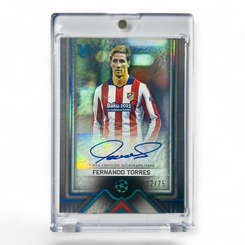 Fernando torres auto topps - torres,