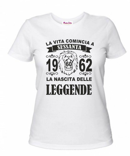 Shirt donna scritta - t-shirt, anni