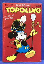 TOPOLINO LIBRETTO n. 1 Mondadori Ristampa NERBINI PICHIERRI versione no rosso !!
