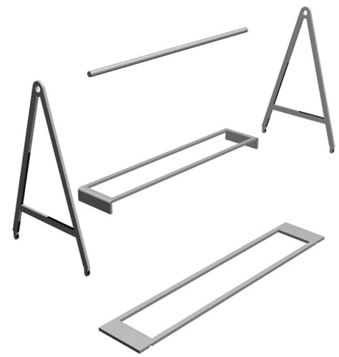 Cavalletto porta - cavalletto,