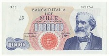 1000 LIRE GIUSEPPE VERDI I°
