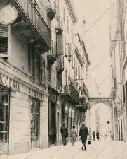 1953 VERONA Via delle Fogge Pasticceria PERLINI Sale Tabacchi Fotografia