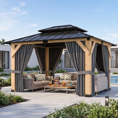 X12 outdoor hardtop - hardtop, wood