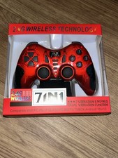Red 2.4G Wireless 7-in-1 Game