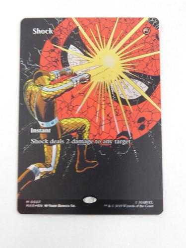 Shock foil borderless - shock,