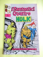 FANTASTICI QUATTRO # 8 CON ADESIVI EDIZIONE CORNO SUPER EROI 1971 GADGET MARVEL