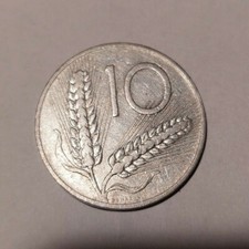 Moneta 10 Lire "Spiga" 1954