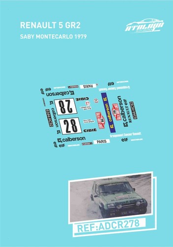 Calcas renault gr2 saby - calcas,