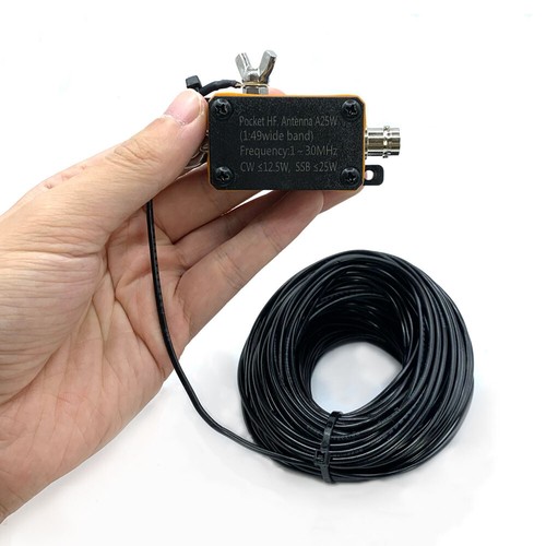 Antenna tascabile a25 - antenna, hf