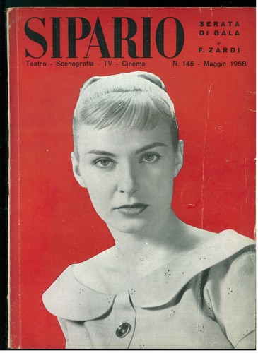 Sipario 145 maggio 1958 - sipario,