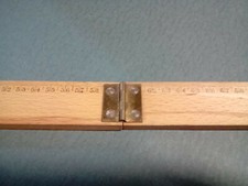 "Doppio" metro in legno