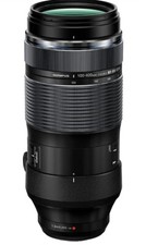 M.Zuiko DIGITAL ED 100-400mm F5.0-6.3 IS, super teleobiettivo zoom, Olympus,nero