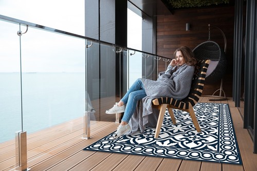 Tappeto vinile grande patio - tappeto,