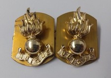 Royal Engineers RE Collar Dogs