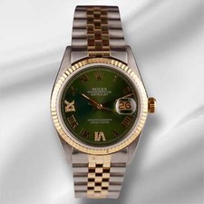 Rolex Datejust 36Mm 18K Yg E