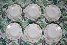 S5830 SET 6 PIATTI FONDI IN PORCELLANA RICHARD GINORI SERVITO SERVIZIO
