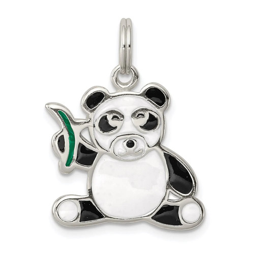 Charm orso panda - , smaltato