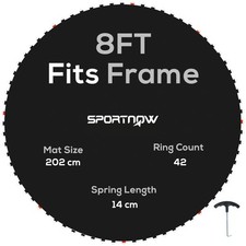 SPORTNOW Tappetino Trampolino