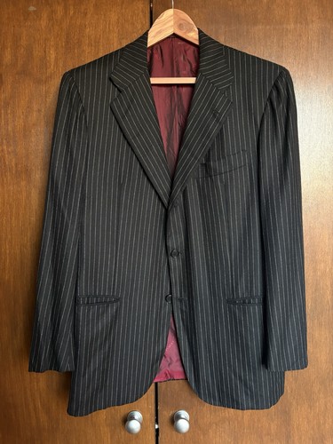 Kiton blazer gessato - blazer, 100%