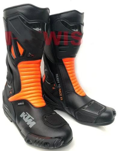 Corsa motociclo pelle - pelle, ktm